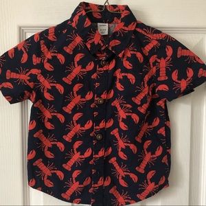 Old Navy Toddler Lobster Shirt